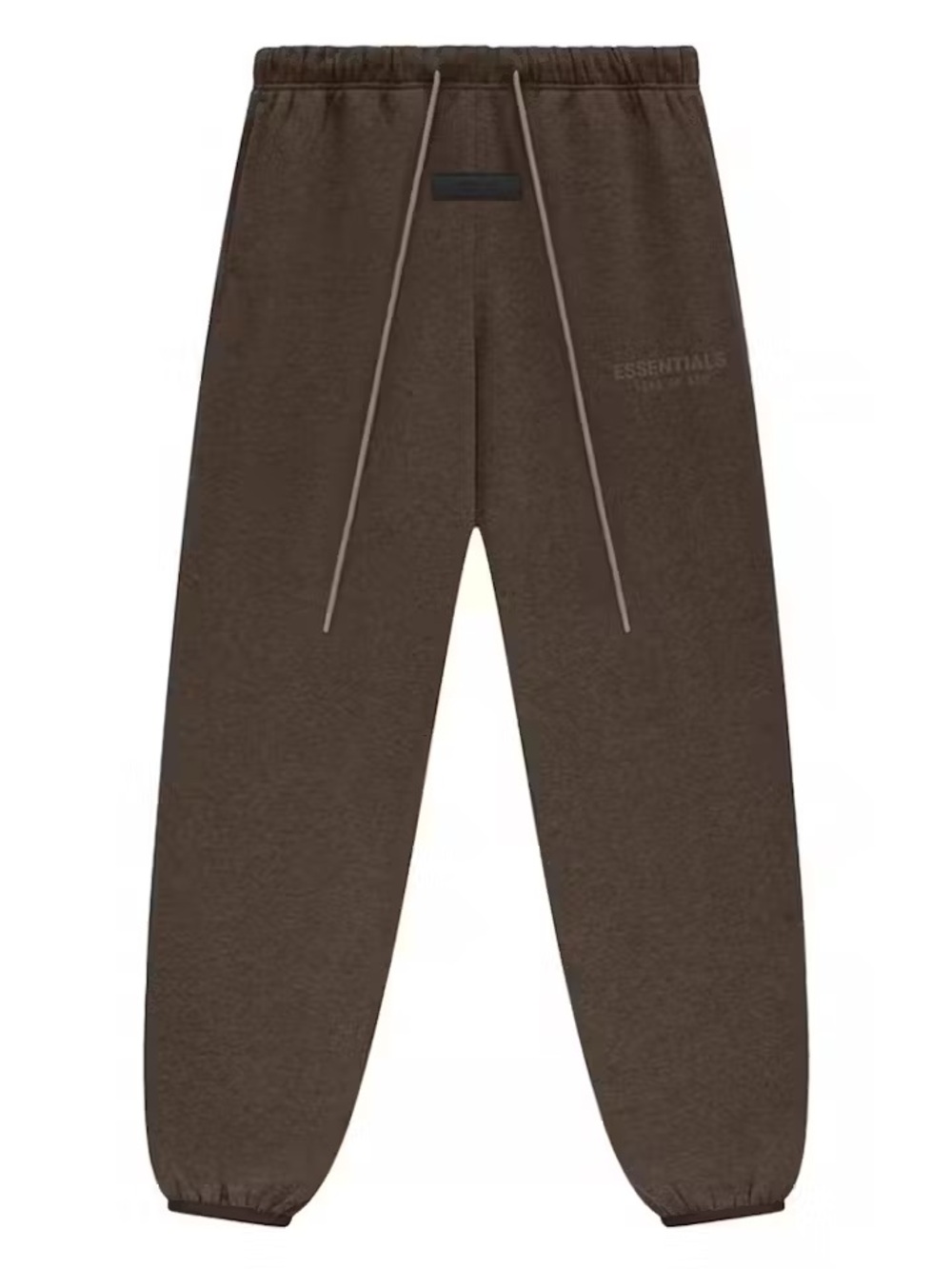 ESSENTIALS WOOD Fleece Joggers with Drawstring